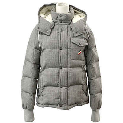 Moncler Down Jacket Gray 1 S Check — view 3