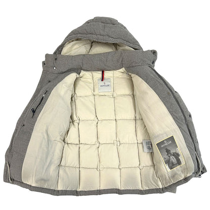 Moncler Down Jacket Gray 1 S Check — view 5