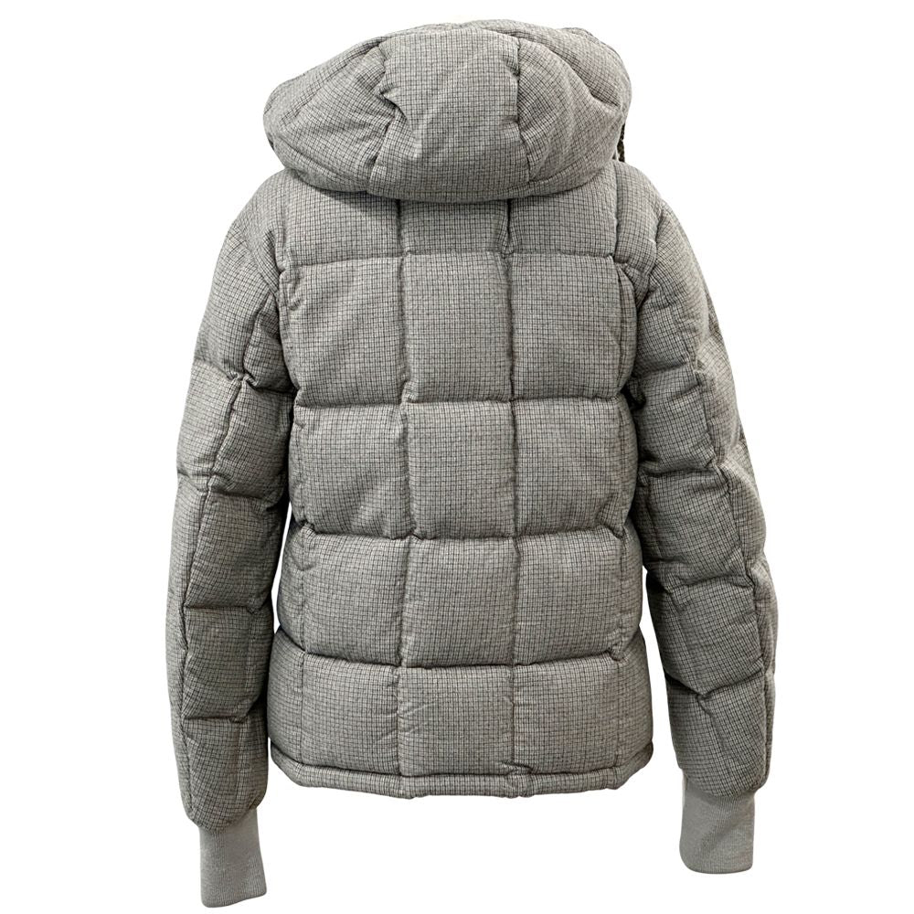 Moncler Down Jacket Gray 1 S Check — view 4