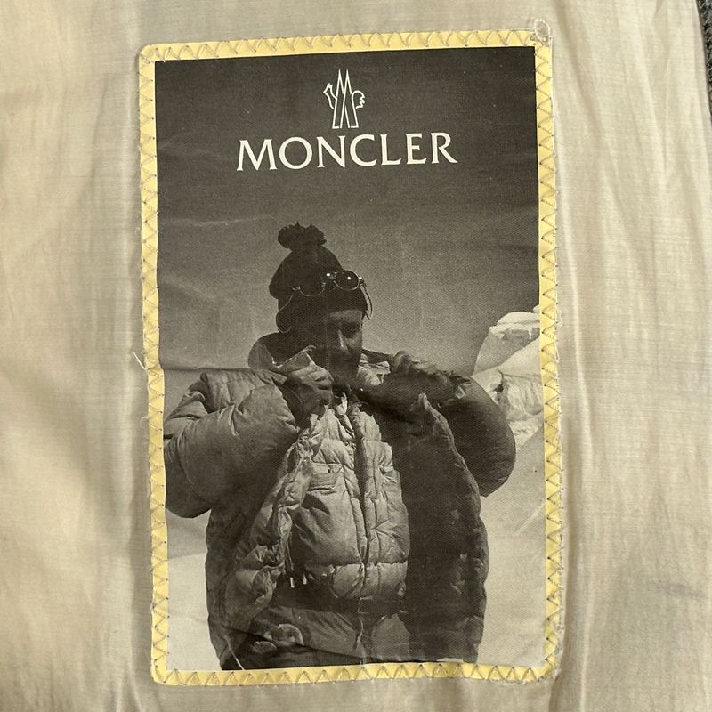 Moncler Down Jacket Gray 1 S Check — view 8