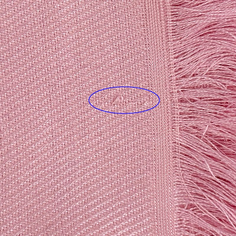 Louis Vuitton Scarf Shawl Monogram Silk Wool Rose Poudre — view 4