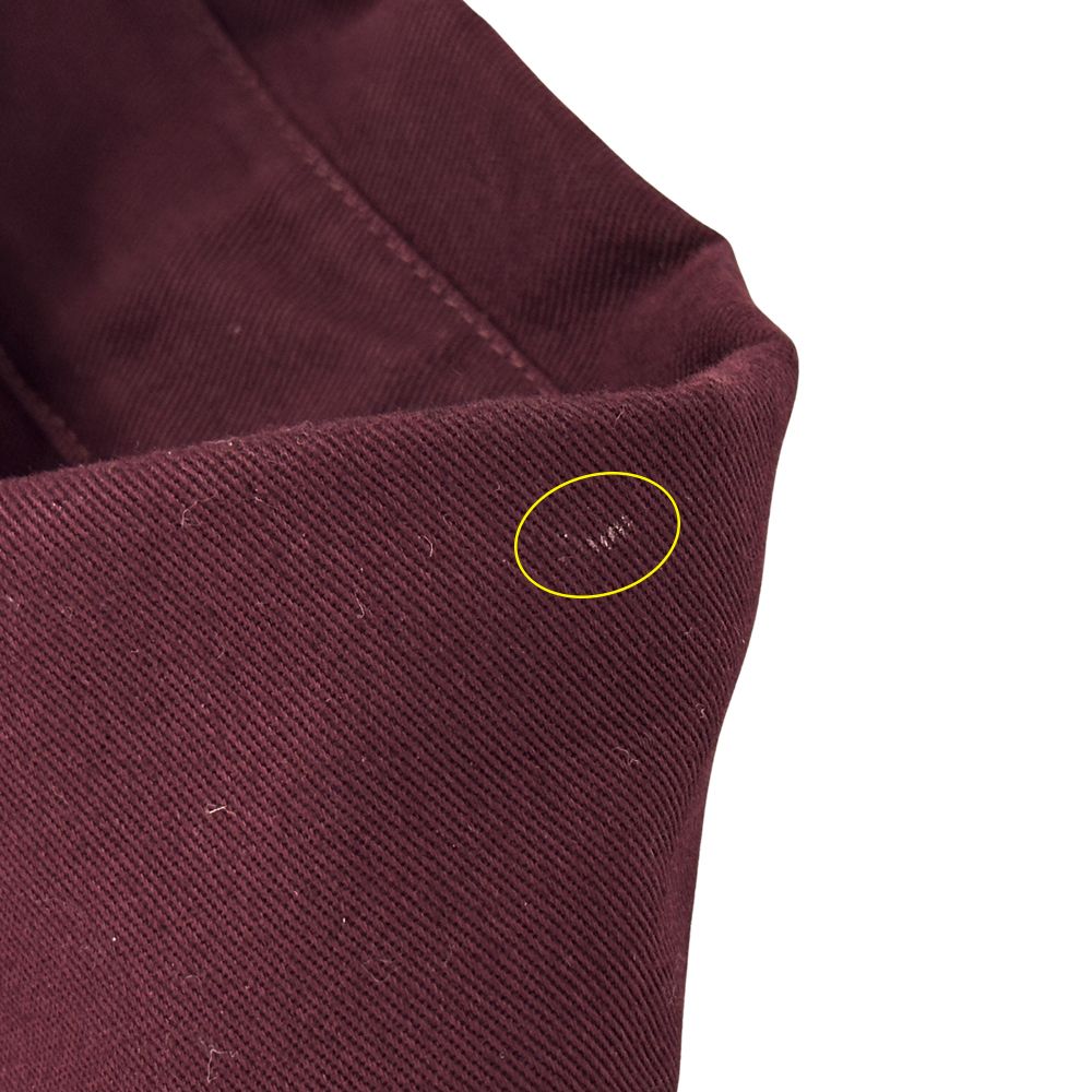 Saint Laurent Shirt Long Sleeve Cotton Bordeaux XS 34 Simple Mode Pretty — view 6
