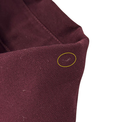 Saint Laurent Shirt Long Sleeve Cotton Bordeaux XS 34 Simple Mode Pretty — view 6