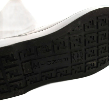 Fendi Zucca Pattern Rain Boots 37 Brown Khaki YM — view 8