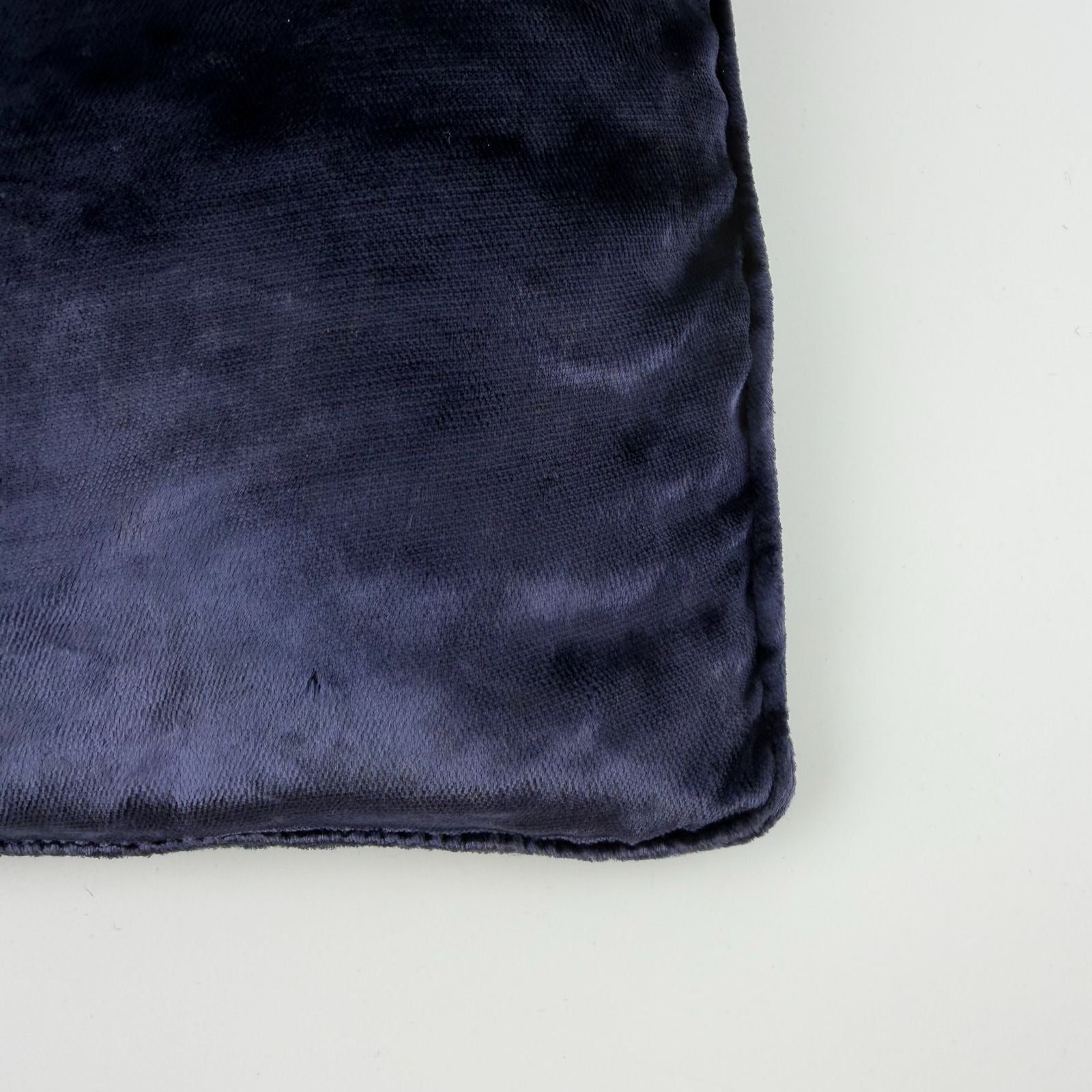 Prada Shoulder Bag Navy Velour Vintage the — view 8