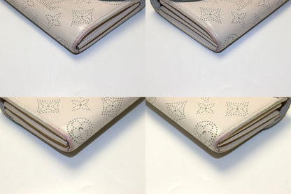 Louis Vuitton Mahina Portefeuille Iris Leather Bifold Wallet — view 9
