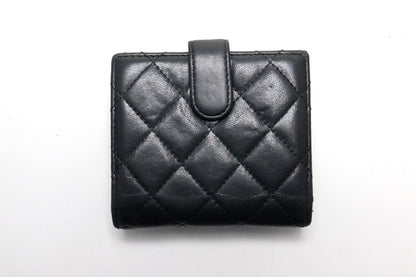 Chanel Quilted GD Leather Bifold Wallet — view 2