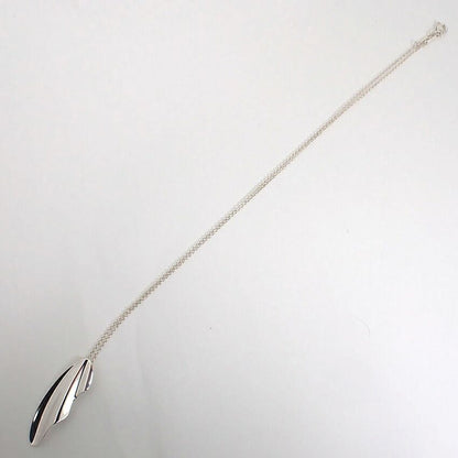 Tiffany & Co 925 Elsa Peretti Feather Necklace — view 5