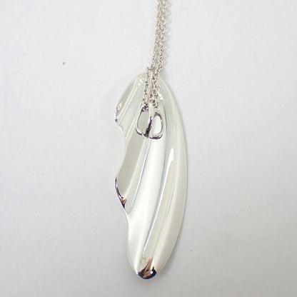 Tiffany & Co 925 Elsa Peretti Feather Necklace — view 6