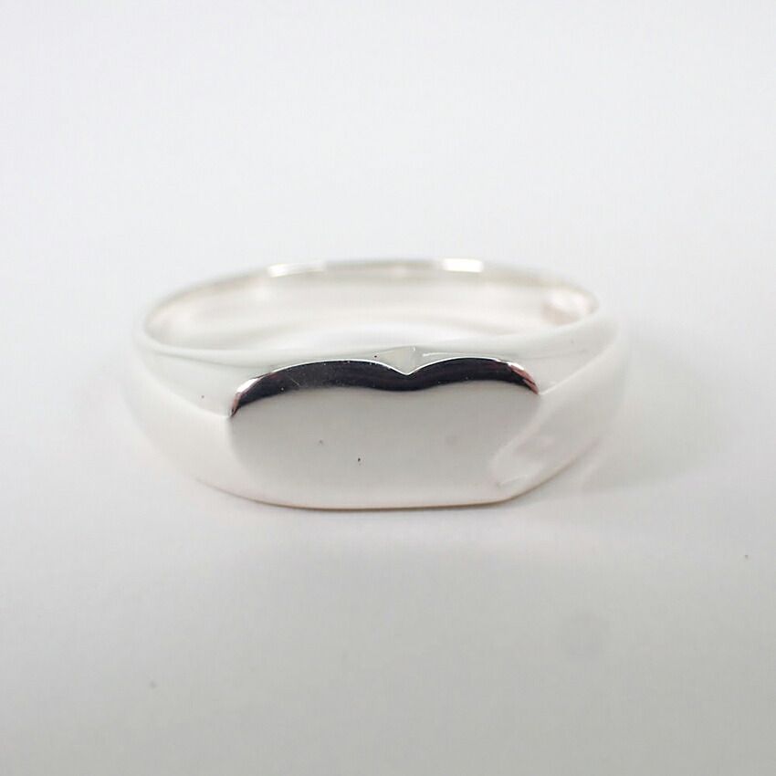 Tiffany & Co 925 Signet Heart Ring — view 7