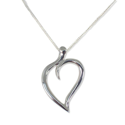 Tiffany & Co 925 Elsa Peretti Leaf Pendant