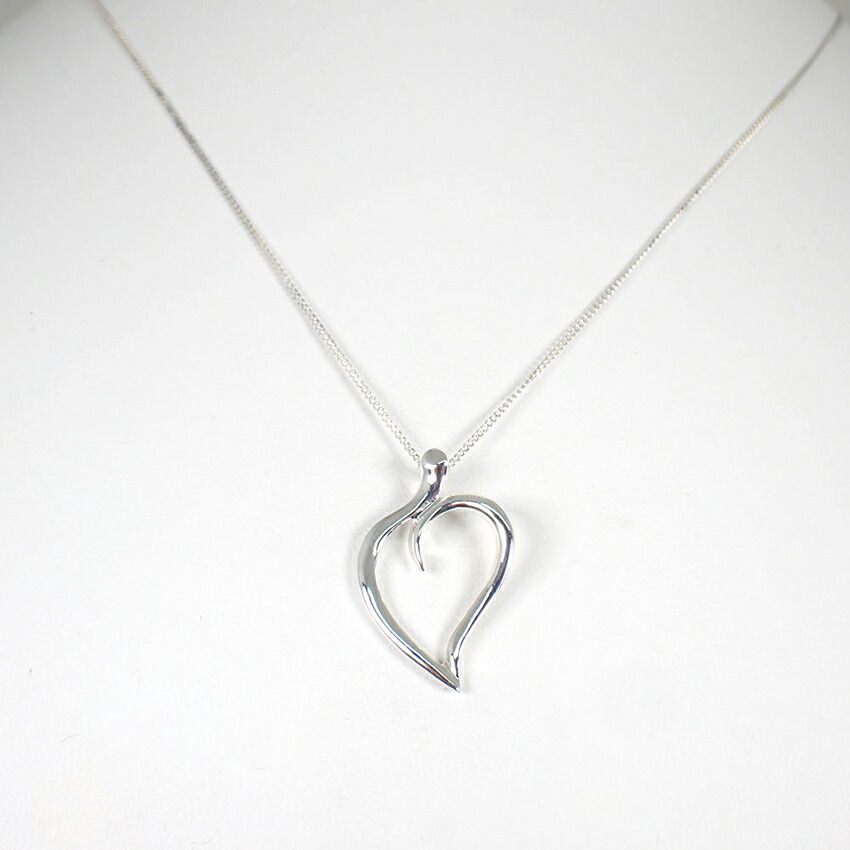 Tiffany & Co 925 Elsa Peretti Leaf Pendant — view 2