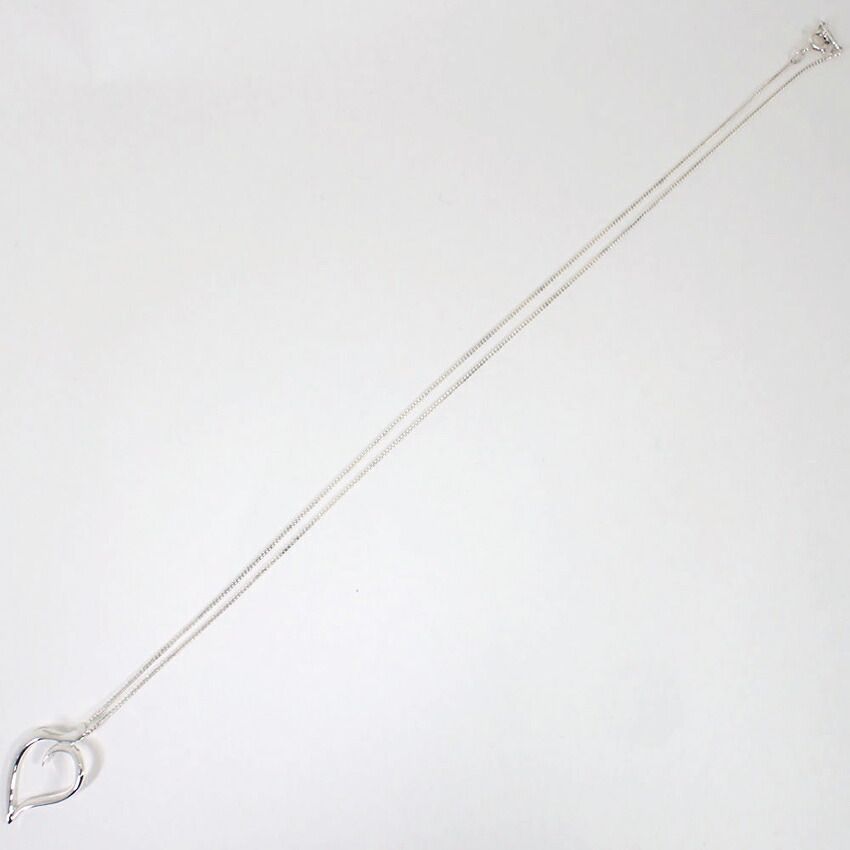 Tiffany & Co 925 Elsa Peretti Leaf Pendant — view 5