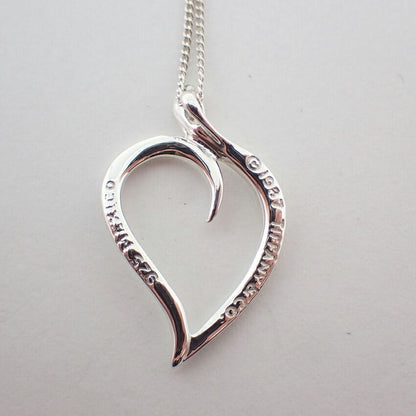 Tiffany & Co 925 Elsa Peretti Leaf Pendant — view 6
