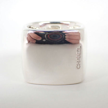 Chanel 925 Logo Square Wide Ring — view 7