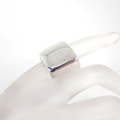 Chanel 925 Logo Square Wide Ring
