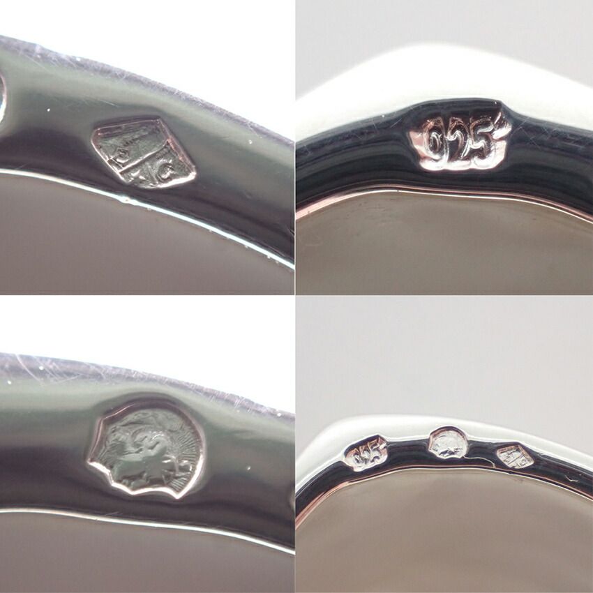 Chanel 925 Logo Square Wide Ring — view 8