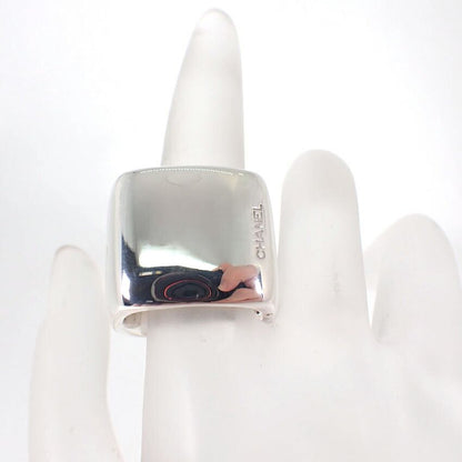 Chanel 925 Logo Square Wide Ring — view 3