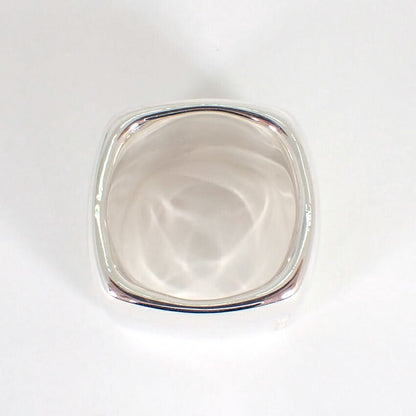 Chanel 925 Logo Square Wide Ring — view 6