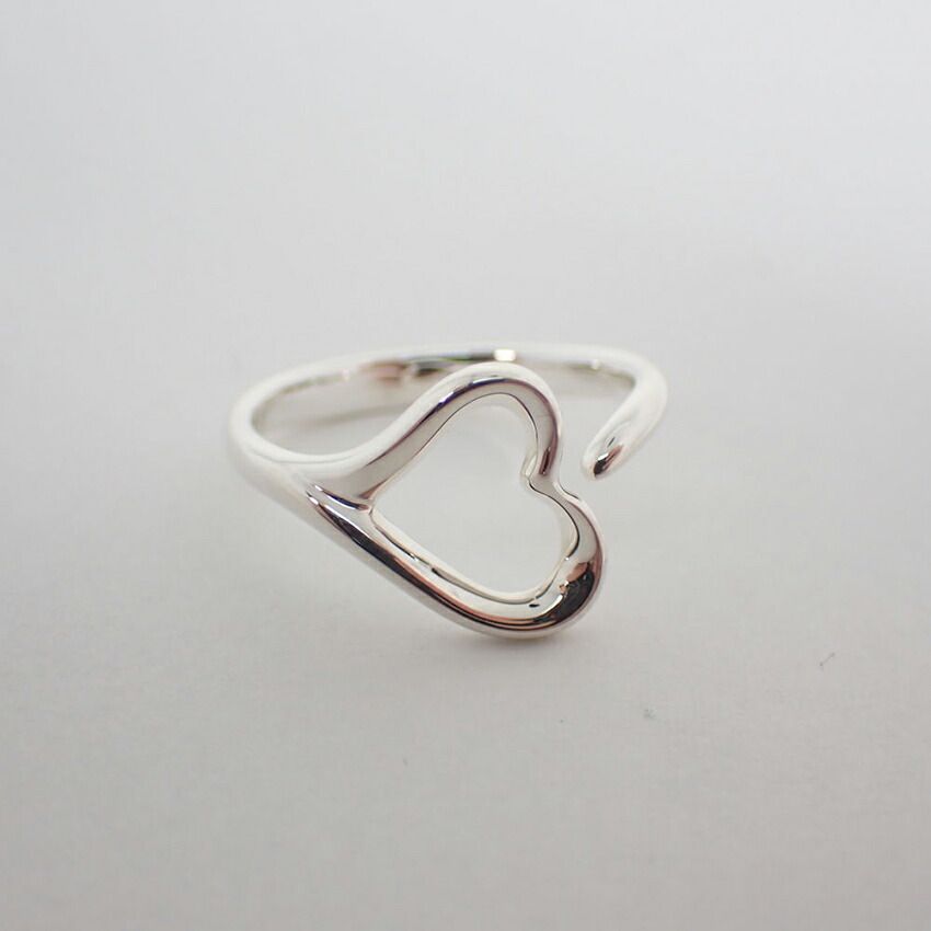 Tiffany & Co 925 Open Heart Ring — view 7