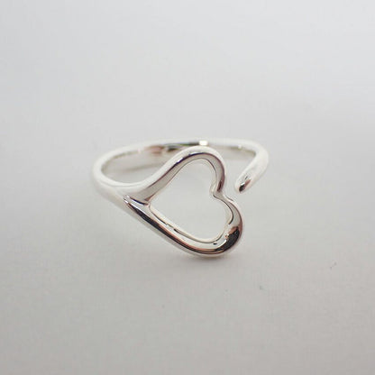 Tiffany & Co 925 Open Heart Ring