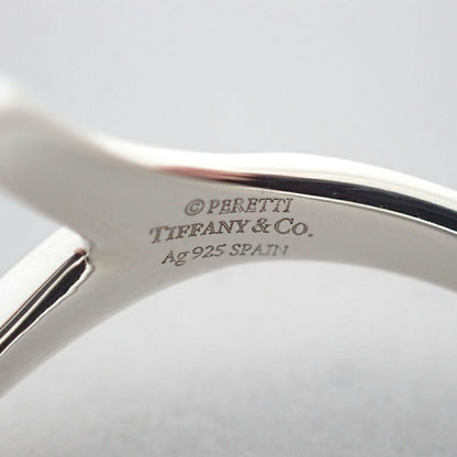 Tiffany & Co 925 Open Heart Ring — view 8