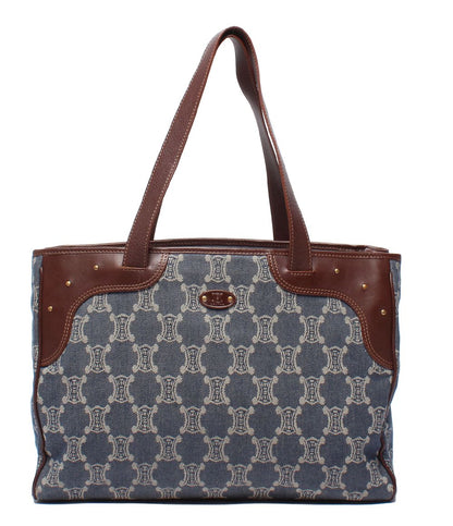 Celine Denim Tote Paris Macadam