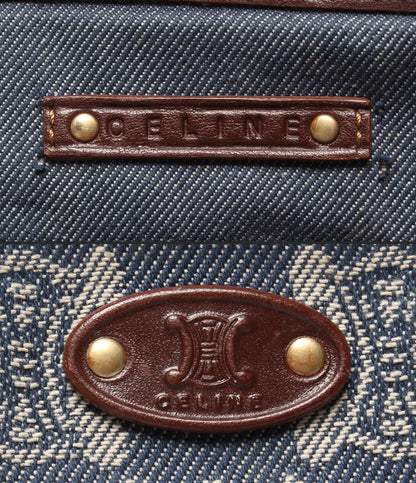 Celine Denim Tote Paris Macadam — view 4