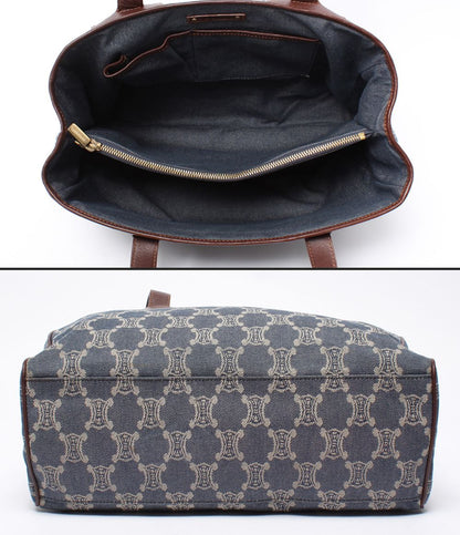 Celine Denim Tote Paris Macadam — view 3