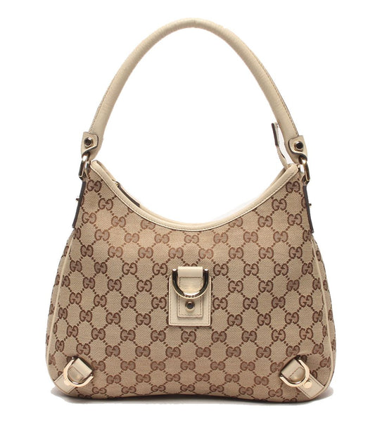 Gucci Shoulder Bag GG Canvas Abbey