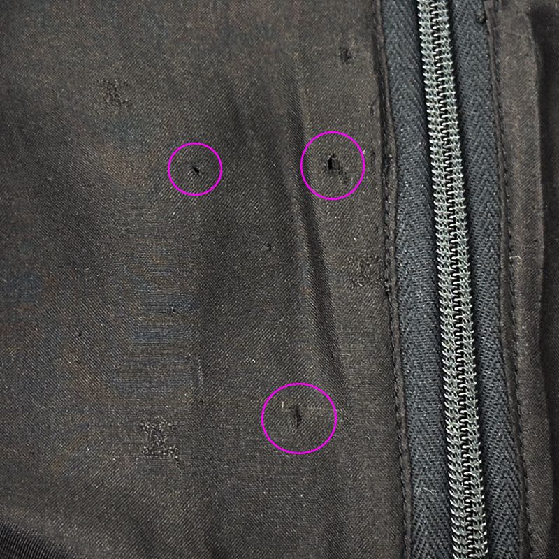 Chanel Skirt Tweed Black Mini Vintage — view 6