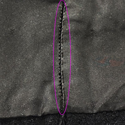 Chanel Skirt Tweed Black Mini Vintage — view 8