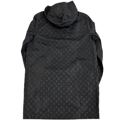 Louis Vuitton Nylon Mid Length Monogram Windbreaker Black 44 Shoulder Bag — view 2