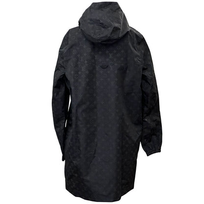 Louis Vuitton Nylon Mid Length Monogram Windbreaker Black 44 Shoulder Bag — view 4