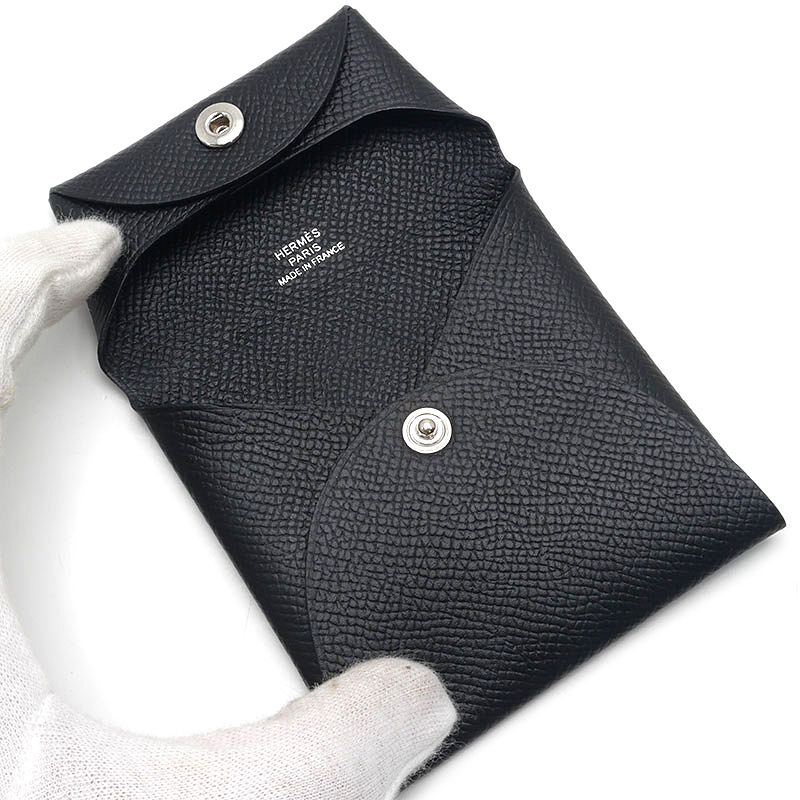 Hermes Bastia Coin Case Black — view 3