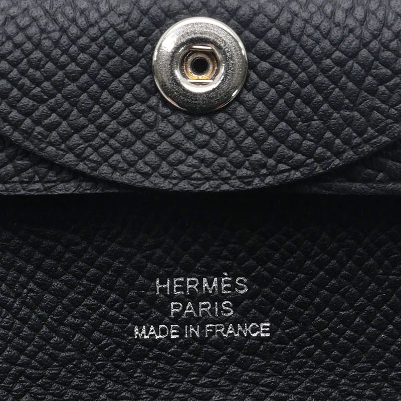 Hermes Bastia Coin Case Black — view 4