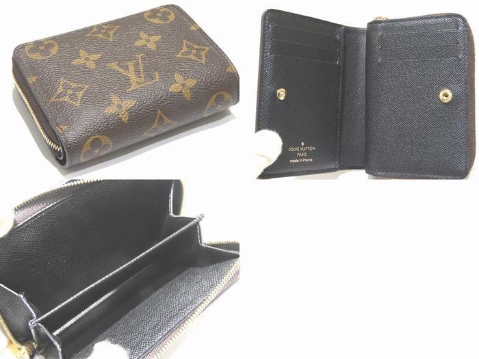 Louis Vuitton Bifold Compact Wallet Portefeuille Monogram Reverse Giant — view 2