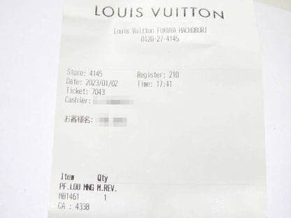 Louis Vuitton Bifold Compact Wallet Portefeuille Monogram Reverse Giant — view 5