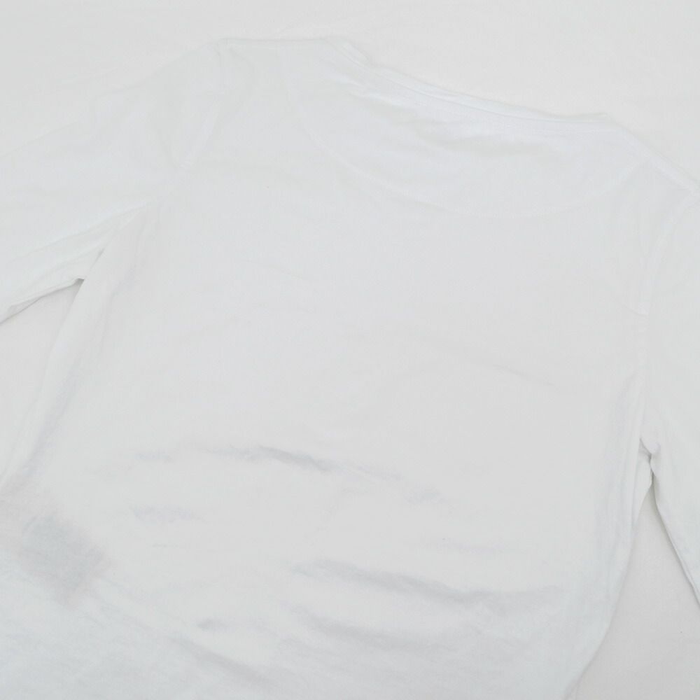 Hermes T-Shirt Cartouche Chevron 36 Cotton White — view 7
