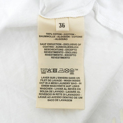 Hermes T-Shirt Cartouche Chevron 36 Cotton White — view 9