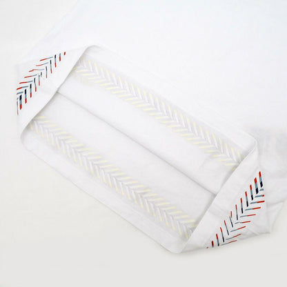Hermes T-Shirt Cartouche Chevron 36 Cotton White — view 6