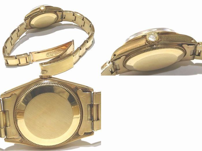 Rolex Antique 14k Gold Boys Datejust 7 Automatic Watch Computer Dial — view 2