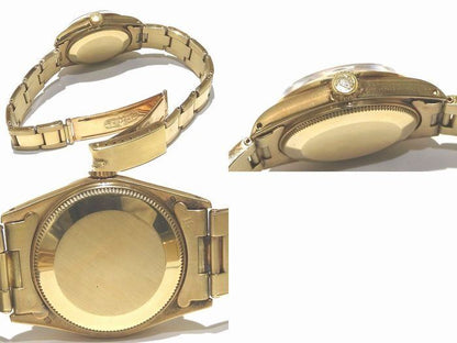 Rolex Antique 14k Gold Boys Datejust 7 Automatic Watch Computer Dial — view 2