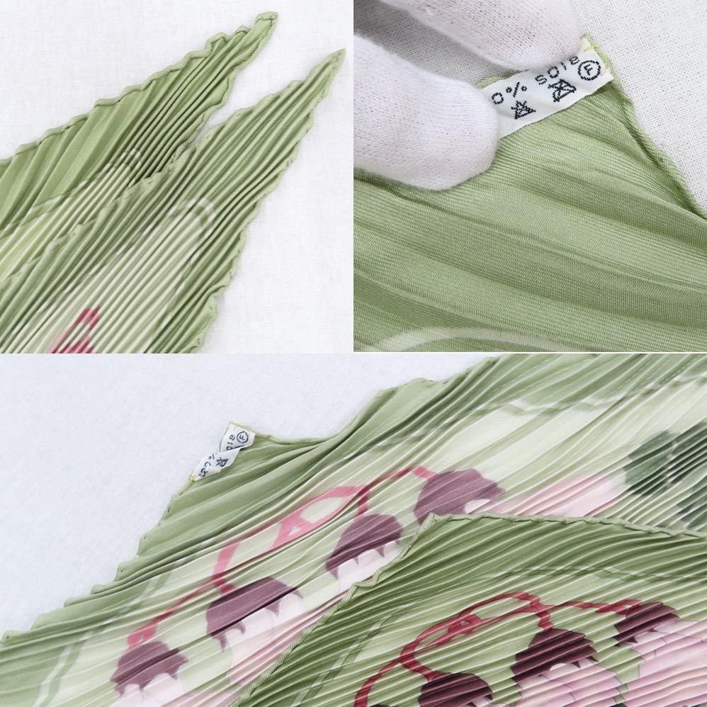 Hermes Pleats Scarf Carre Diamond — view 8