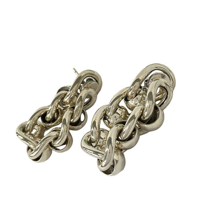 Bottega Veneta Earrings Silver Chain