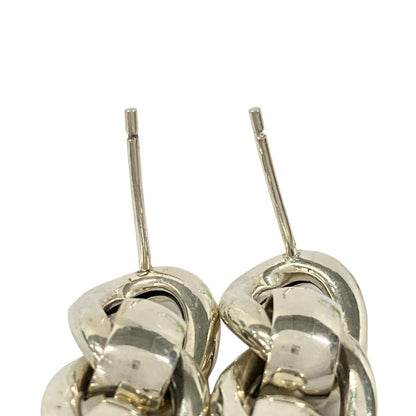 Bottega Veneta Earrings Silver Chain — view 3