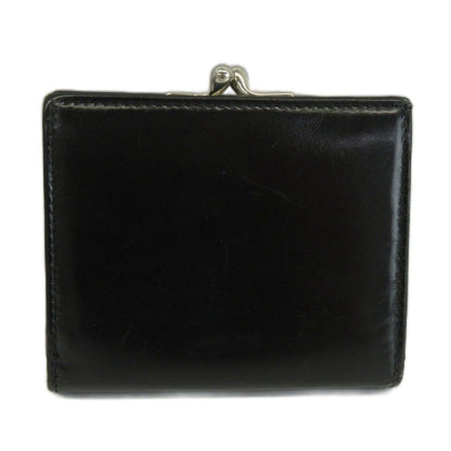 Prada Compact Wallet Bifold Clasp Leather Logo — view 2