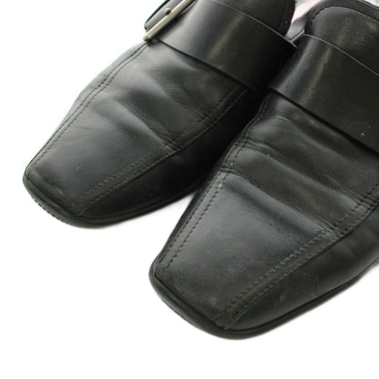 Prada Sport Business Shoes Monk Strap Leather 8 Black — view 6