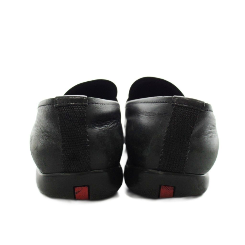 Prada Sport Business Shoes Monk Strap Leather 8 Black — view 3