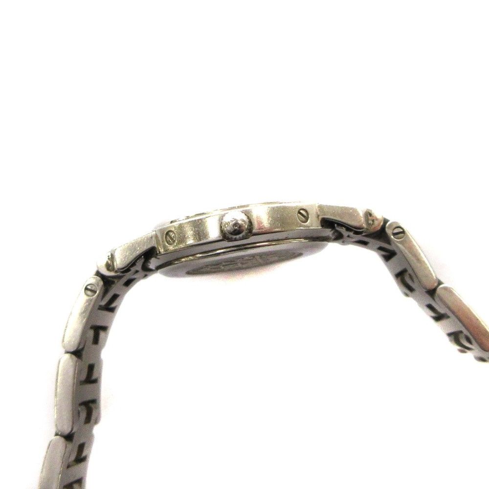 Hermes Clipper Watch Quartz Analog 3 Hand Beige Silver Color Cl4 — view 6